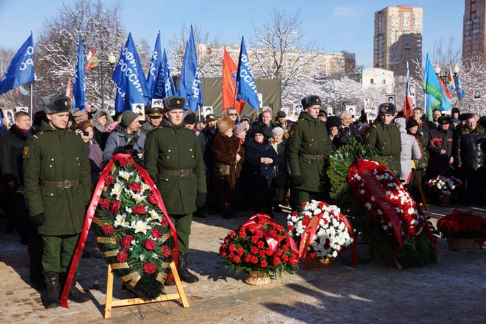 Новогиреевские депутаты приняли участие в митинге, посвященном тридцатилетию вывода советских войск из Афганистана 