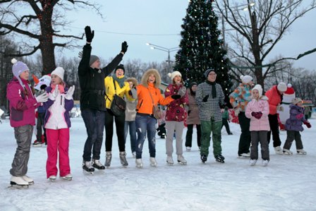 Открытие зимнего сезона в Измайловском парке