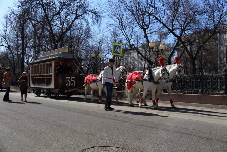В Москве отметили 116-й день рождения трамвая