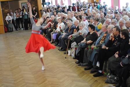 Празднование 70-летия Победы в ТЦСО «Новогиреево» 