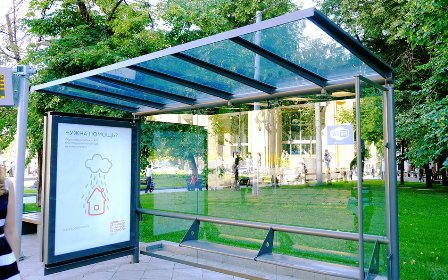 Работы по обслуживанию остановок городского транспорта проводились в этом году 600 000 раз