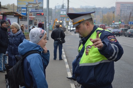 Профилактический рейд «Ребёнок на дороге» на востоке Москвы
