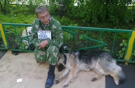 Штрафы за попрошайничество с использованием животных могут ввести в Москве