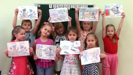 Новогиреевские дошкольники повторили правила дорожного движения