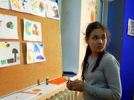 Занятие по нестандартному мышлению прошло в студии тележурналистики лицея № 1310