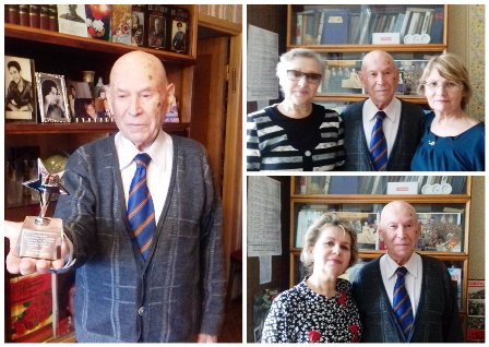 Ветерана Великой Отечественной войны Мирона Манилова поздравили с 95-летием