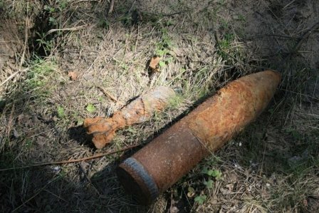 На территории завода «Салют» на Соколиной горе найден снаряд времён Великой Отечественной войны