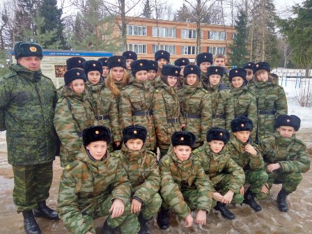 Кадеты Новогиреевского кадетского корпуса приняли участие в смотре-конкурсе кадет