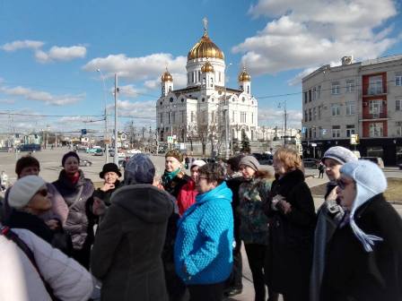 Новогиреевские пенсионеры любят ходить на экскурсии