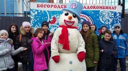 Гимназисты «Феникса» побывали на Богородском хладокомбинате 