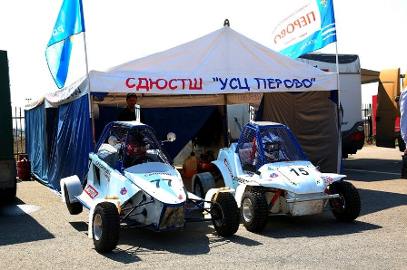 Юные новогиреевские автогонщики приняли участие в Чемпионате России по автокроссу