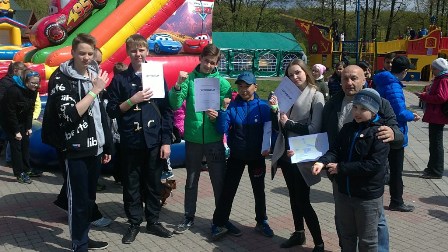Юные спортсмены из школы № 1324 приняли участие в Московском фестивале ГТО