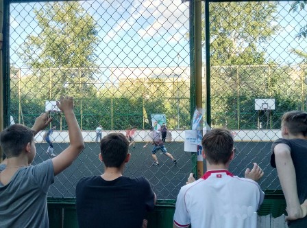 Молодёжная палата района Новогиреево провела турнир по футболу