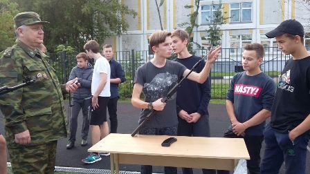 В Новогирееве прошёл осенний этап Спартакиады допризывников