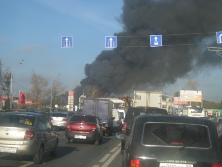 Число пожаров в Новогирееве в этом году снизилось 