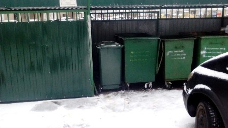 Скопившийся на контейнерной площадке мусор вывезен по заявлению жителя района