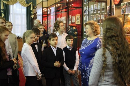 Юные музыканты из Новогиреева побывали с концертом в дивизии им. Дзержинского