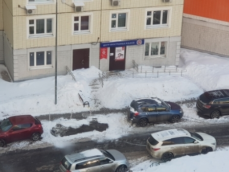 «Большое Кусково» расчистили от снега после обращения жительницы района на портал «Наш город»