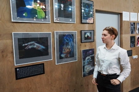 В библиотеке дизайна открылась выставка «Заяви о себе»
