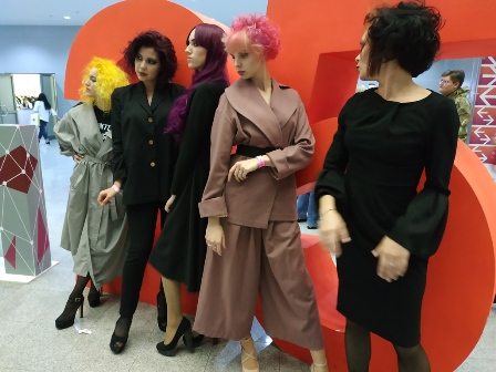 Студенты Технологического колледжа стали моделями на выставке «InterCHARM»